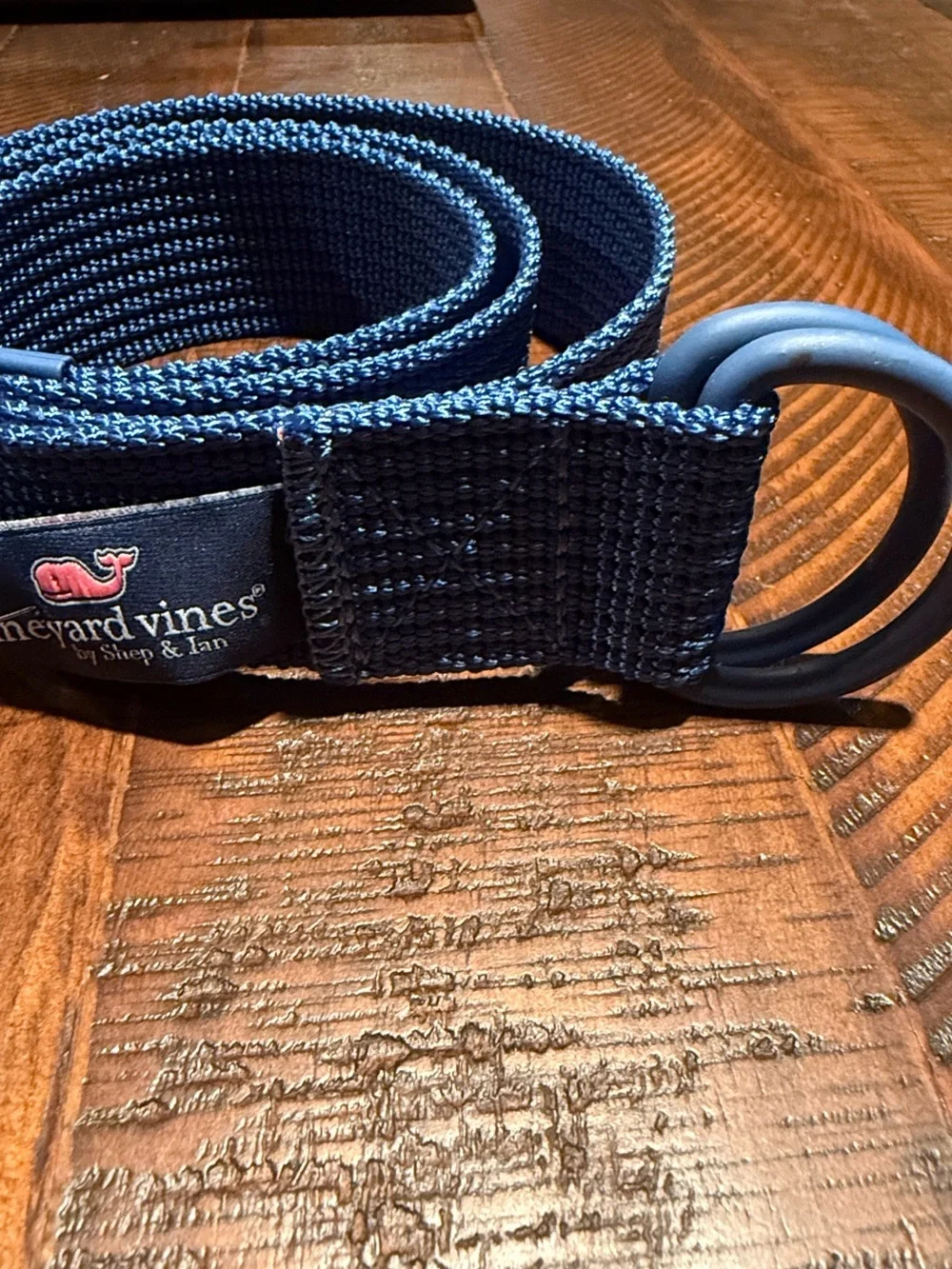 NEW🇺🇸 vineyard vines textured webbing belt in Kingfisher size small $68